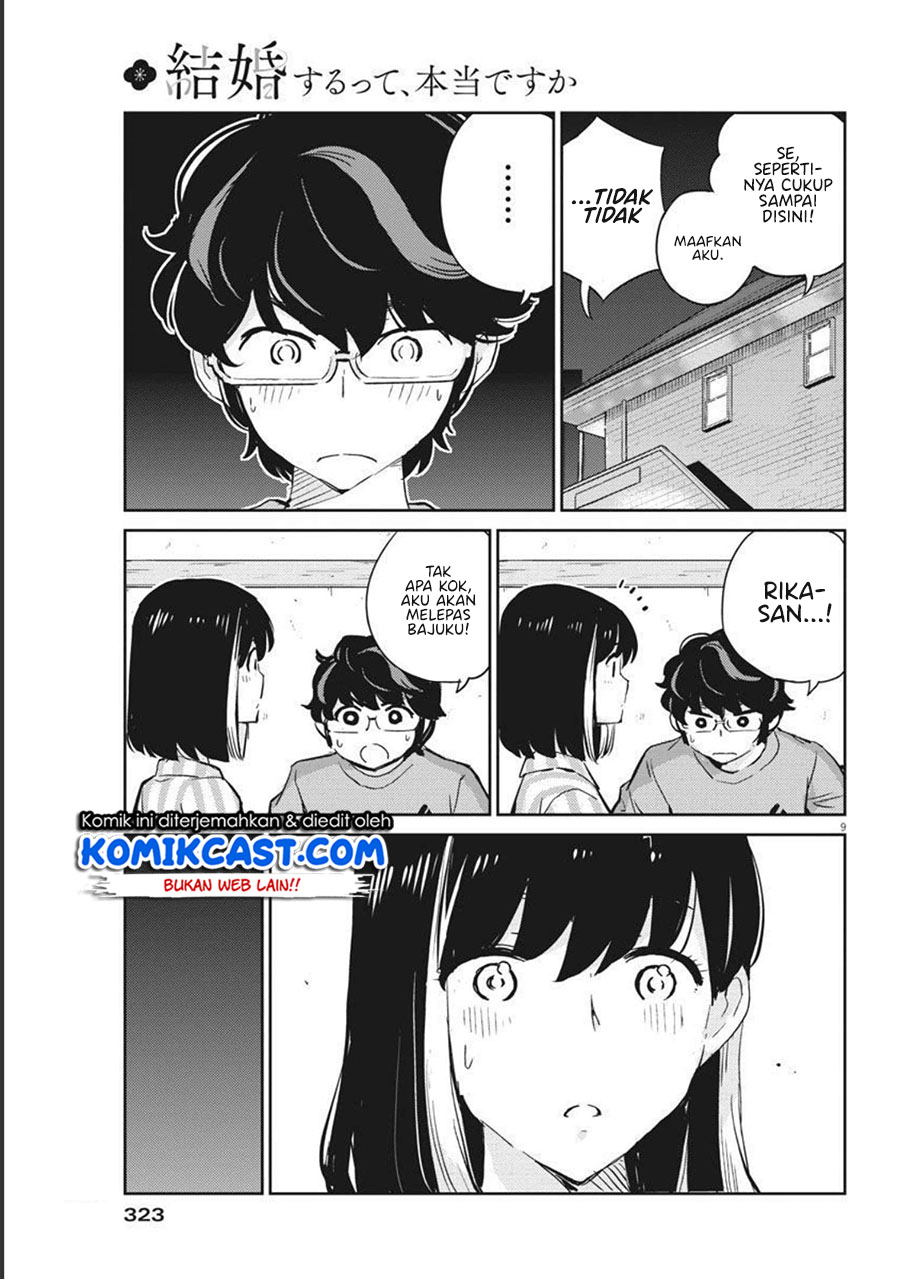 Kekkon Surutte, Hontou Desu ka? Chapter 62 Gambar 10